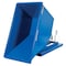 Vestil Steel Heavy Duty Self Dumping Hopper 3/4 Cubic Yard 6000 Lb. Capacity Blue D-75-HD - alternate 9